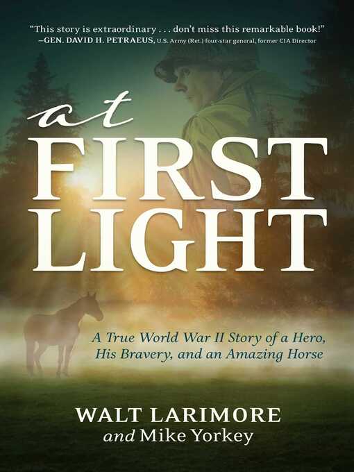 Title details for At First Light by Walt Larimore - Wait list